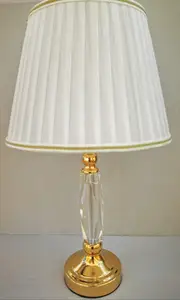 Home Decor Bedside Desktop Table Lamp Metal Base Color Shade 30*51 cm