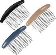 BESTYASH 3pcs Korean No Trace Hair Combs for Women Versatile Hair Accessories for Styling Elegant for Daily Wear