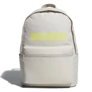 Adidas 後背包 背包 筆電隔層 水壺袋 網材背帶 米【運動世界】GN9885