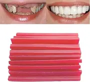 Gum Material Do It Yourself Fake Tooth Repair Kits or Making Temporary Partial or Full Dentures,Tooth Fixing Kit for regaining Condident Smile