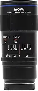 Laowa 100mm f/2.8 2X Ultra Macro APO SLR Black Macro Lens – Camera Lenses and Filters (SLR, 12/10, Macro Lens, 0.247 m, Sony E, Full Frame)