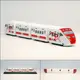 台鐵普悠瑪自強號列車 TEMU2000型 鐵支路4節迴力小列車 迴力車 火車玩具 QV060T1 TR台灣鐵道