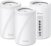 Tp-Link Tri-Band Wifi 7 BE10000 Whole Home Mesh System (Deco BE63) - 6-Stream 10