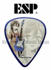 ESP BanG Dream! Poppin' Party Tae Hanazono ver.1 Guitar Pick x 6 or 12 picks New