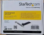 StarTech 5-Port High Speed USB 2.0 Card , PCI420USB