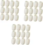 Healeved 3sets Silkworm Ball Exfoliating Scrub Body Cleaner Gentle Facial Body Exfoliator Beauty Care Balls 20pcs*3
