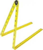 Silverline 733241 Hard Plastic Folding Rule/Yardstick 1000mm