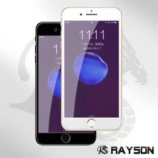 iPhone6S 6Plus 保護貼手機滿版軟邊藍光9H玻璃鋼化膜(6PLUS保護貼 6sPLUS保護貼)