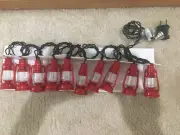Mini Lantern Set 10 Light Set that Spans 7 Feet Enchanted Forest Indoor Only NEW
