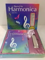 Playing The Harmonica Kit by Dave Oliver Book & Harmonica NIB