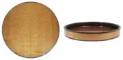 5 string Banjo resonator, curly Lagerstroemia wood, shiny polish BRO81-86