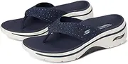 [Skechers] Women's Arch Fit 2.0 3-pt Rhinestone Sandal Flip-Flop