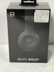 Beats Solo3 Wireless On-Ear Headphones Apple W1 Chip up 40h Of Listening Black.