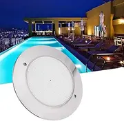 Pool Lights, Submersible Pool Light, RGB Pond Lights, Ultra Thin IP68 Waterproof 360LED RGB Underwater Lamp for Garden Fountain 25W DC12V