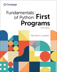 在飛比找樂天市場購物網優惠-Fundamentals of Python: First 