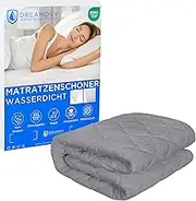 Dreamdry Waterproof Mattress Protector/Quilted Mattress Topper 200 x 220 cm - Washable Incontinence Pad Mattress Protector 200 x 220 cm Waterproof