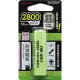 【現貨附發票】PRO-WATT 華志 18650 充電鋰電池 18650電池 充電電池 2800mAh (平頭) 1入 /卡 ICR-18650M