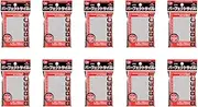 KMC 100 Card Barrier Perfect Size Newest Version (10 Packs/Total 1000)