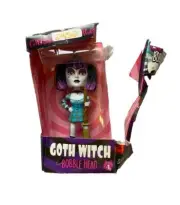 Entertainment Earth Goth Witch Bobble head Toy NIB - Box Damage