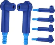 Mikinona 6pcs Brake Fluid Bleeder Connector Air Fluid Changer Tool Automotive Accessory for Maintenance and Repair