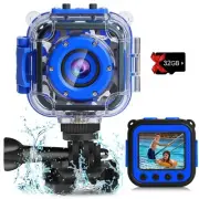 PROGRACE Kids Waterproof Camera for Boy Toys - Gifts for Boy Waterproof Digit...