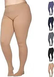 Absolute Support - Compression Stockings Pantyhose Women 20-30mmHg - Plus Size