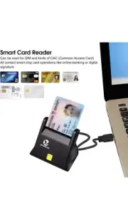 Multi-Function CAC Smart Memory Card Reader DOD Military Common Access Card
