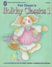 Pat Olson's Holiday Classics I Acrylic Decorative Painting Patterns Craft Book