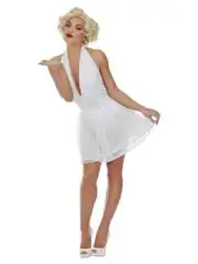 Licensed Marilyn Monroe Costume Movie Star Silver Screen 1950's Hollywood