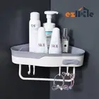 Shelf Corner Organizer Bath Storage Holder Bathroom Rack Triangular Shower Caddy