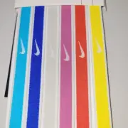 Nike Swoosh Logo Headbands 6-Pack OSFM Multicolor New