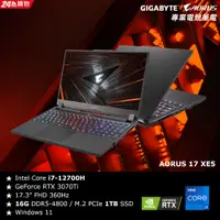 在飛比找蝦皮購物優惠-雪倫電腦~技嘉AORUS 17 XE5-73TW534SH 