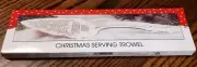 Christmas Serving Trowel Pie Cake Server New Silverplate International Silver Co