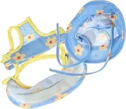 Levemolo 1 Set Puppy Swimsuit for Dogs Breathable Dog Dress with Adorable Floral Straps Hat for Pet Fashion Shows Beach Fun Birthday Parties Durable Comfortable