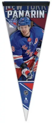 ARTEMI PANARIN New York Rangers Premium Felt Collector's PENNANT Poster