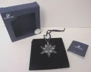Swarovski Crystal Small Christmas Ornament Little Snowflake 681402 Boxed