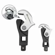 FORCE PRO 3/8 1/2" CROWFOOT SPRING WRENCH SPRING LOADED SELF-ADJUSTING 8-32MM