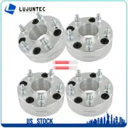 (4) 4x100 to 5x4.5 2" Wheel Adapters M12x1.5 For Toyota Corolla 93-02 Echo 00-05