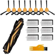 Replacement Parts for ECOVACS DEEBOT 600 601 605 710 N79 N79S Yeedi K600 K700 Robot Vacuum Cleaner Accessory Kit As Shown