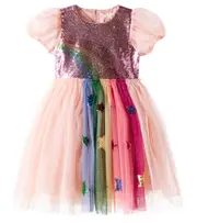 [Konges Slojd] Konges Sløjd Odette sequined tulle dress Y 9/10 multicoloured