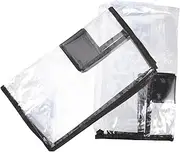 [WOFASHPURET] 2pcs Trolley Suitcase Protective Cover Transparent Dustproof and Waterproof Travel Suitcase Cover 18 Inches 2pc Transparent Suitcase Cover Baggage Protector Suitcases Tote Wrap