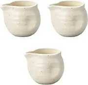 Set of 3 Koubuki Koubuki Kouji Juice (Medium) 3.9 x 3.2 x 3.1 inches (9.8 x 8.2 x 7.8 cm) (270cc) | Jujutsugi Setomonohonpo
