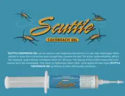 SCUTTLE Kill Cockroach Roach Bait Gel Home DIY Pest Control 1X tube