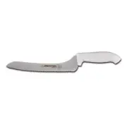 Dexter Russell SG163-9SC-PCP Sofgrip 9" Offset Scalloped Edge Sandwich Knife