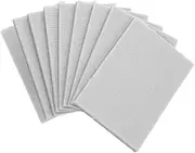 SOESFOUFU 9pcs Sandpaper Sponge Pads Wet Dry Sandpaper for Automotive Sanding Hand Sanding Block Soft Sponge Backing for Wood Metal