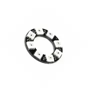 1PCS NEW WS2812B 8-Bit RGB LED Ring 5050 Built-in RGB Driver for Arduino