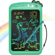 LCD Writing Tablet for Kid 2-6 Year Old,Colorful Screen Drawing Pad,8.5" (Green)