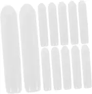 WATIIFUFU 50pcs Protective Case Dishwasher Rack Repair Coating Dishwasher Hat Rack Dishwasher Safety Dishwasher Rack Rust Repair Coating Dishwasher Repair White Dishwasher Rack Caps