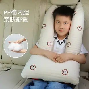 汽車兒童抱枕安全帶睡枕車載固定器車上小孩護肩頭枕后排睡覺神器