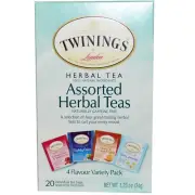 Assorted Herbal Tea, 20 Ct